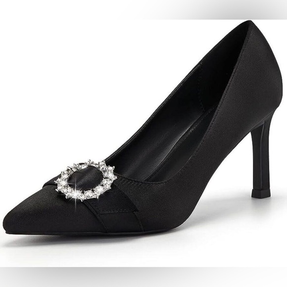 NIB Women’s Black Stilettos. Size 10. - Picture 4 of 4